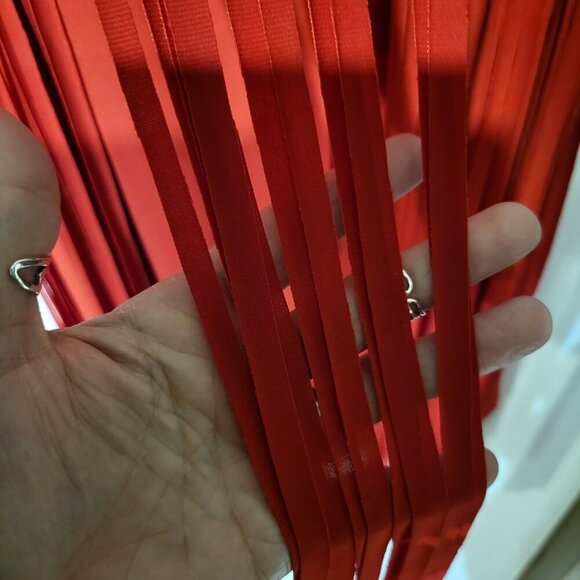 NWT WOMANS RED FRINGE MINI DRESS SZ XL - Picture 4 of 6